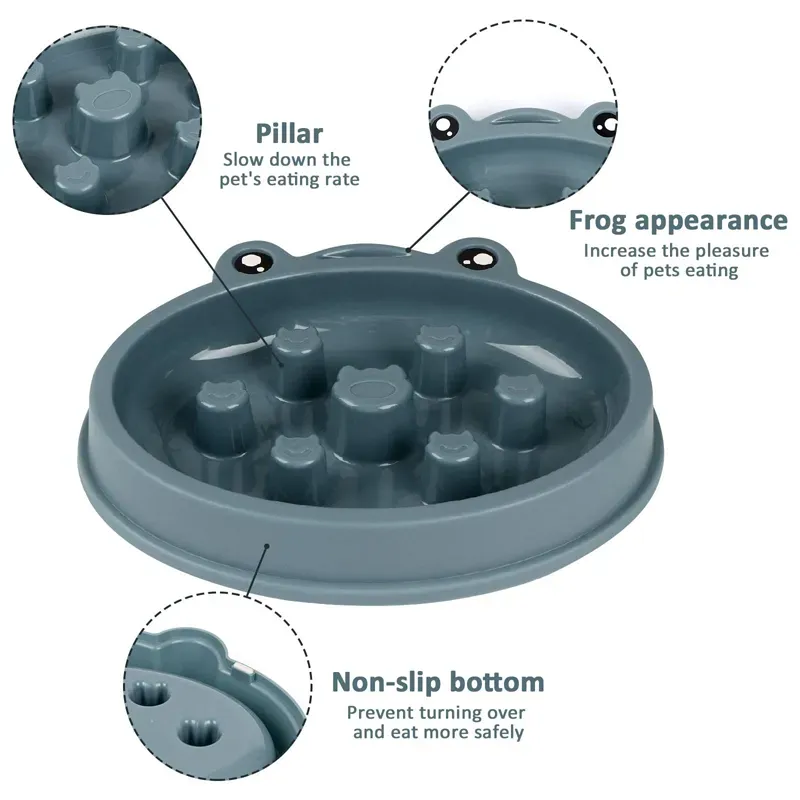 PetAffairs Small Eco-Friendly Non-Slip Pet Slow Feeder