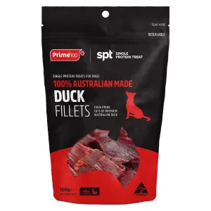 Prime 100 Dog SPT Duck Fillet Treats 100g