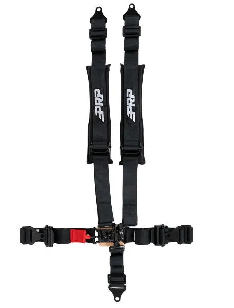 PRP Racing 5.2 Custom Harness (5 Point w/ 2" Belts) Black