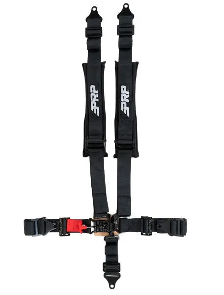 PRP Racing 5.2 Custom Harness (5 Point w/ 2" Belts) Black