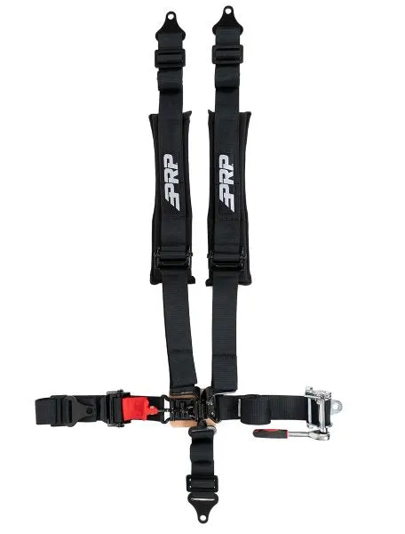 PRP Racing 5.2 Custom Harness (5 Point w/ 2" Belts) Black