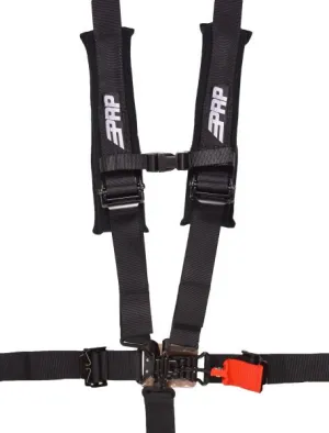 PRP Racing 5.2 Custom Harness (5 Point w/ 2" Belts) Black