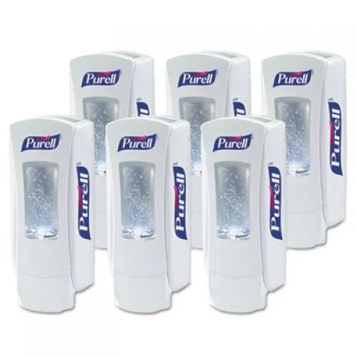 PURELL ADX-12 Dispenser, 1200 mL, 4.5" x 4" x 11.25", White (882006)