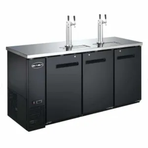 Saba - SDD-27-90 Commercial 90″ Beer Dispenser Refrigerator with (2) Double Tap