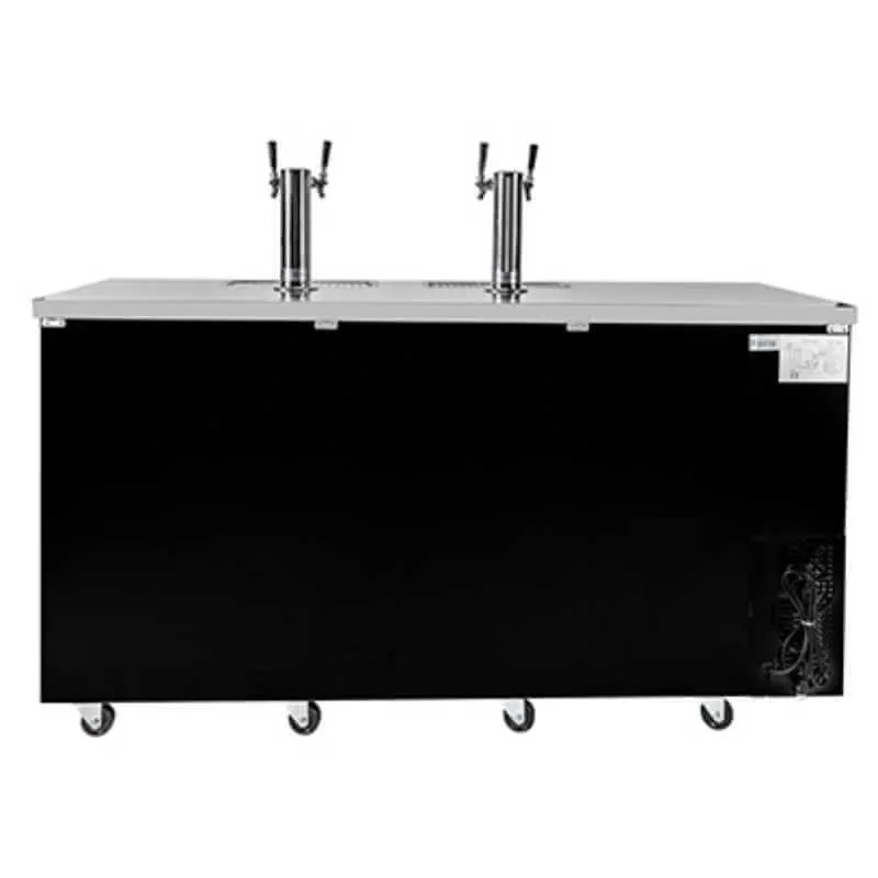 Saba - SDD-27-90 Commercial 90″ Beer Dispenser Refrigerator with (2) Double Tap