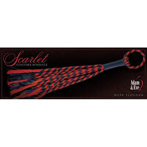 SCARLET - BONDAGE ROPE FLOGGER