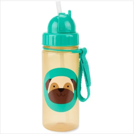 Skip Hop Zoo PP Straw Bottle - Pug