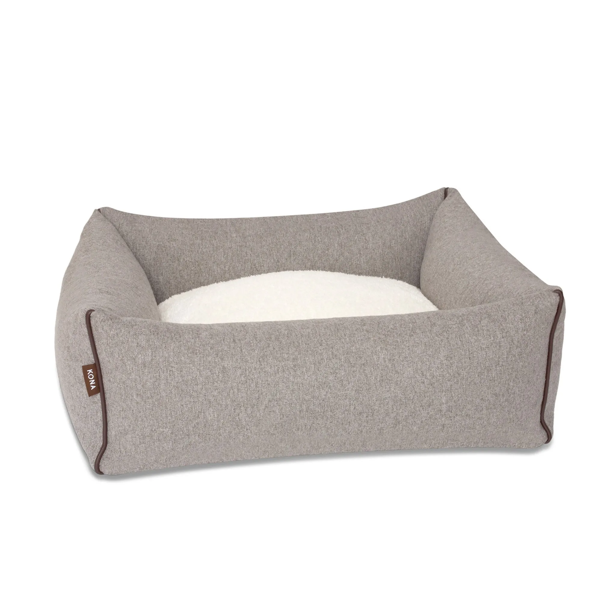 Snuggle Cave Pet Bed - Grey Flannel