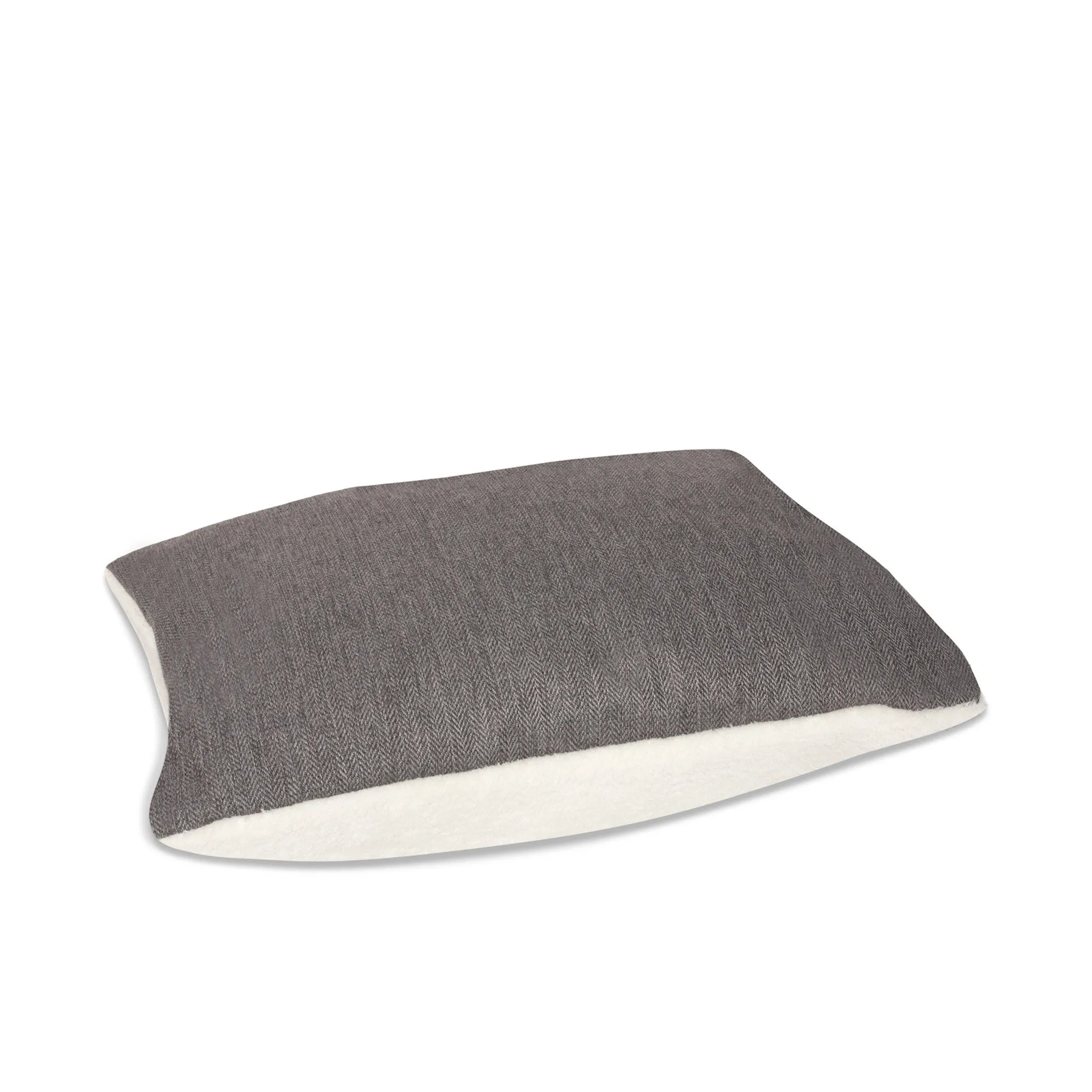 Snuggle Cave Pet Bed - Grey Herringbone