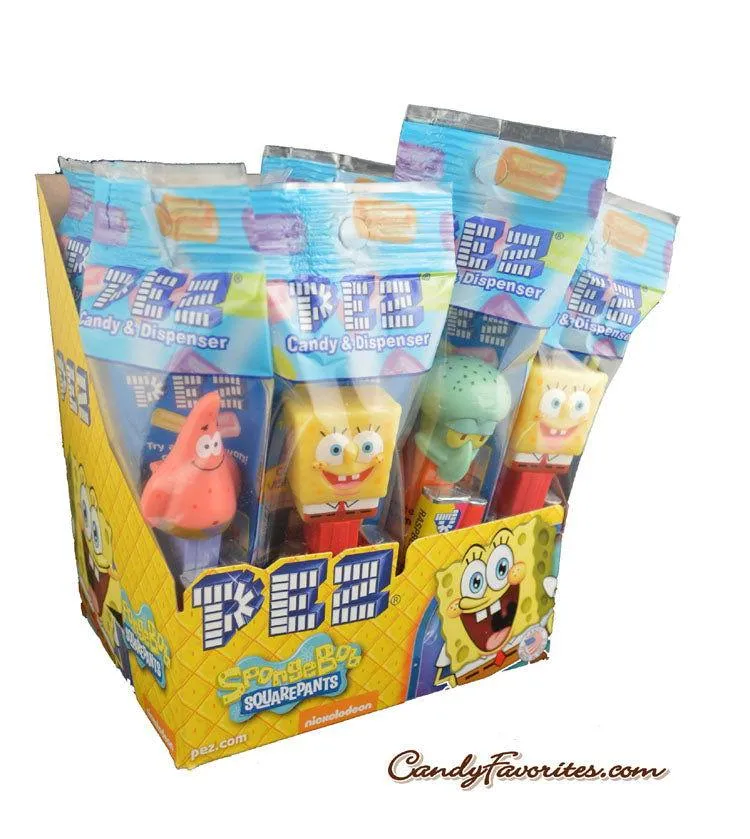 Sponge Bob Pez Dispensers