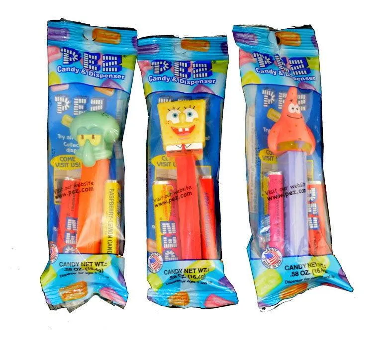 Sponge Bob Pez Dispensers