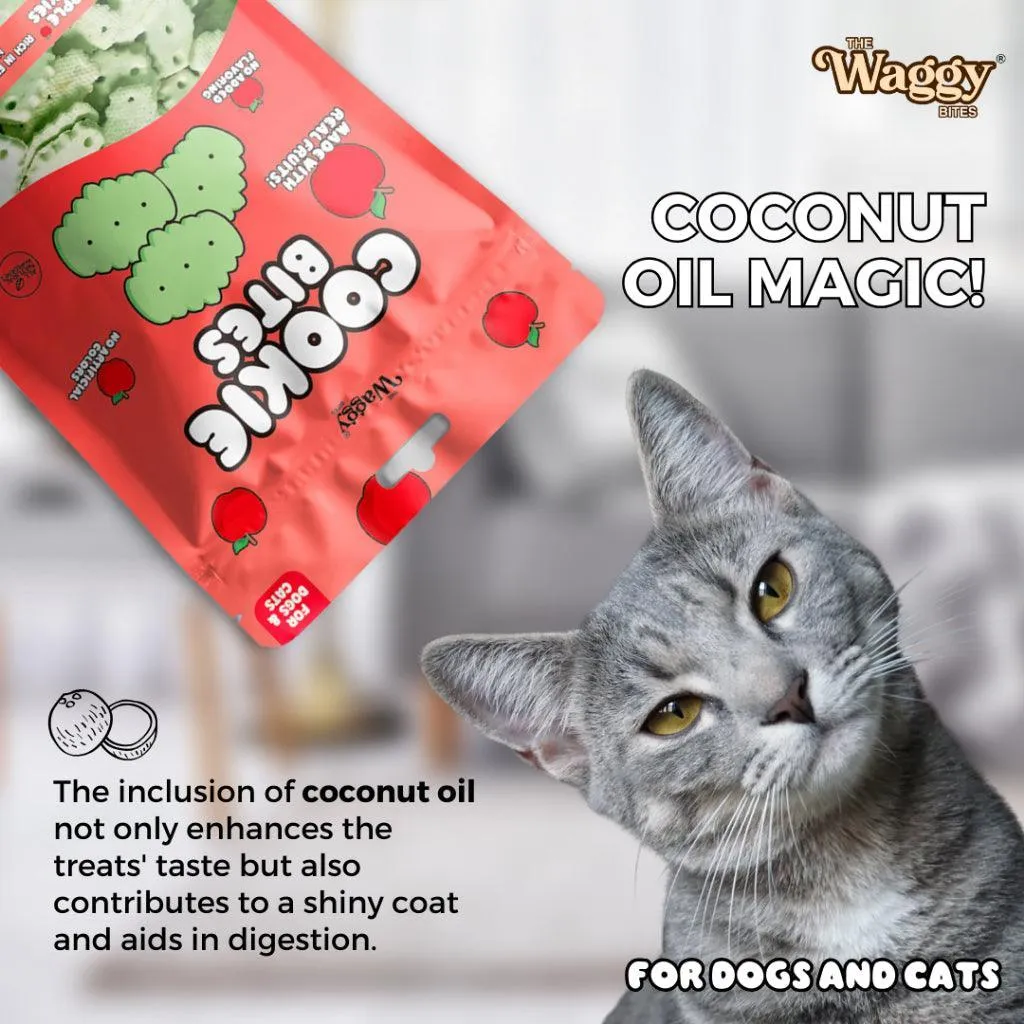 The Waggy Bites - Apple Cookies