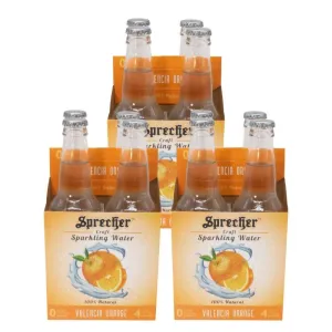 Valencia Orange Sparkling Water 12 Pack