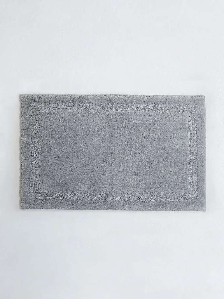 Westside Home Charcoal Marshmellow Bathmat