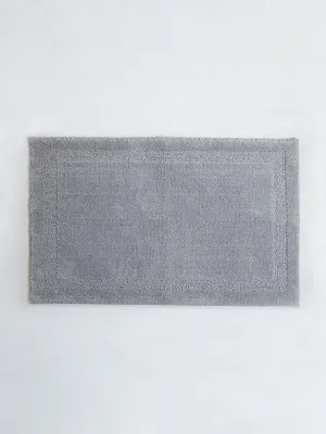 Westside Home Charcoal Marshmellow Bathmat