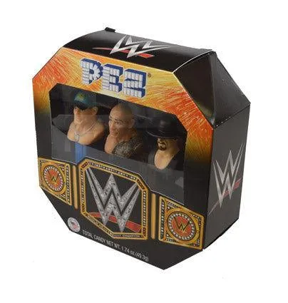 World Wrestling Foundation "WWF" Pez Dispenser Gift Set