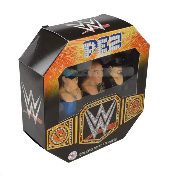 World Wrestling Foundation "WWF" Pez Dispenser Gift Set