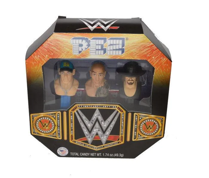 World Wrestling Foundation "WWF" Pez Dispenser Gift Set